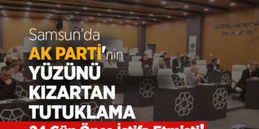 Samsun’da AK Parti’ye Uyuşturucu Şoku