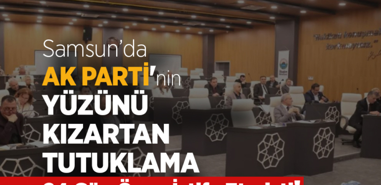 Samsun’da AK Parti’ye Uyuşturucu Şoku
