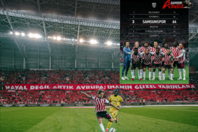 Samsunspor’dan Avrupa Yolunda Tarihi Zafer!