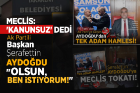 Şerafettin Aydoğdu Meclisin Reddettiği Maddeyi Yeniden Getiriyor!