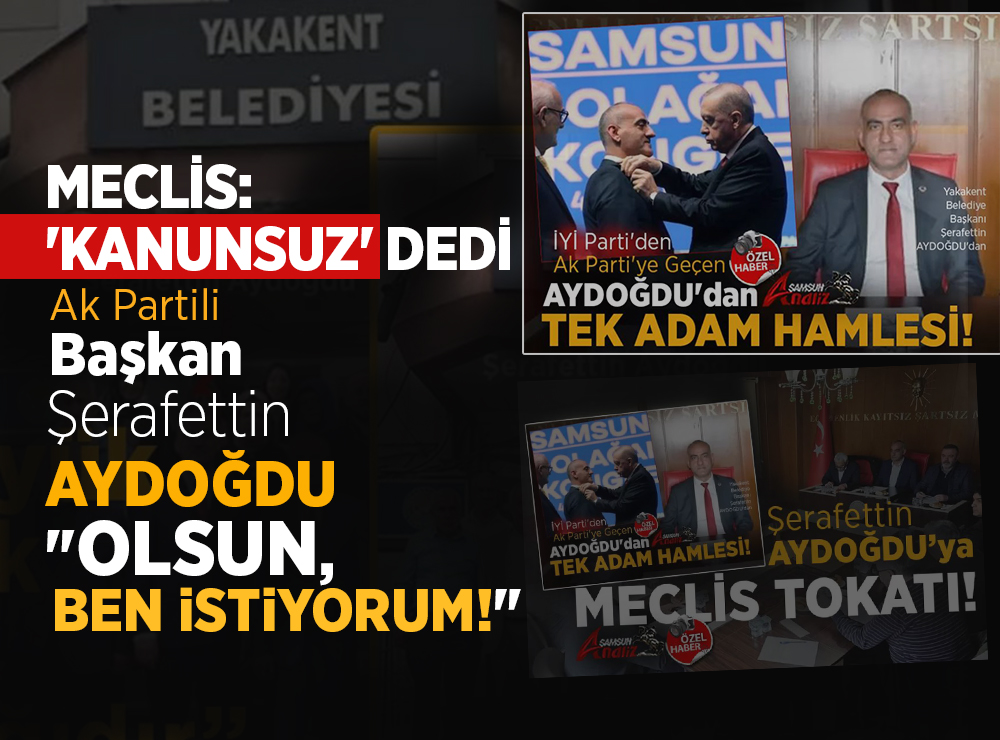 Şerafettin Aydoğdu Meclisin Reddettiği Maddeyi Yeniden Getiriyor!