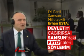 Erhan Usta’dan TBMM Bahçesinde FETÖ Çıkışı