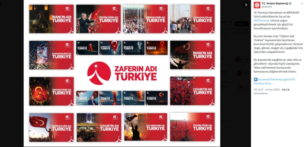 İletişim Başkanlığı’nın Bastırdığı Afişler