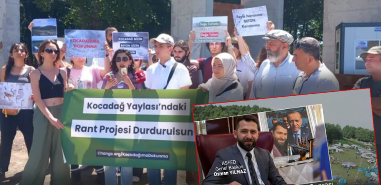 Kocadağ Talanına Tepki Büyüyor!
