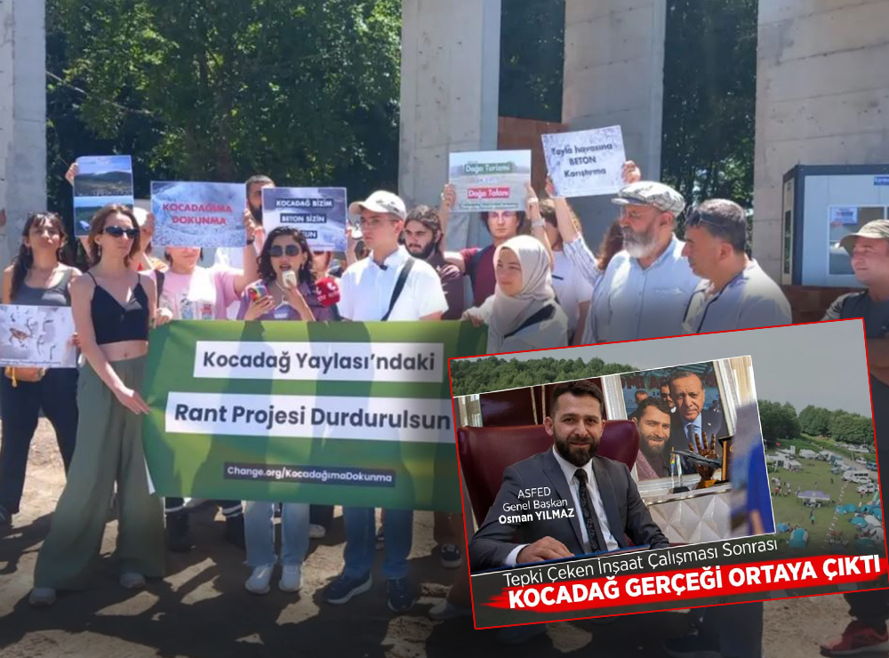 Kocadağ Talanına Tepki Büyüyor!