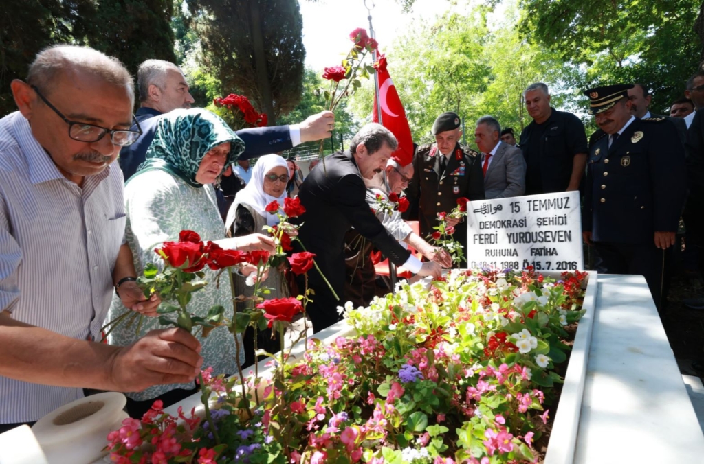 Samsun’da 15 Temmuz Şehitleri Anıldı