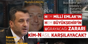 Büyükşehir’den Tekkeköy’ü Kurtarma Hamlesi