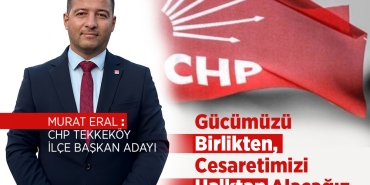 Murat Eral’dan Tekkeköy CHP İçin Güçlü Adaylık Çıkışı!----