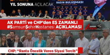 Samsun Şehir Hastanesi’nde Açılış Polemiği