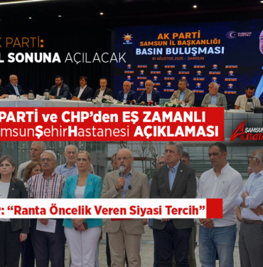 Samsun Şehir Hastanesi’nde Açılış Polemiği