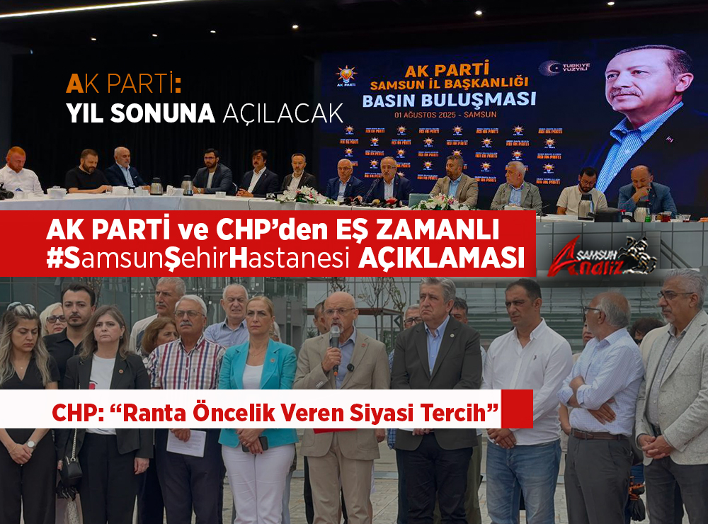 Samsun Şehir Hastanesi’nde Açılış Polemiği