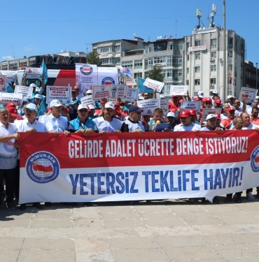 Samsun’da Memur-Sen’den Zam Teklifine Sert Tepki