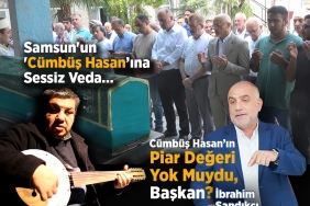 Samsun’un “Cümbüş Hasan”ı Ebediyete Uğurlandı