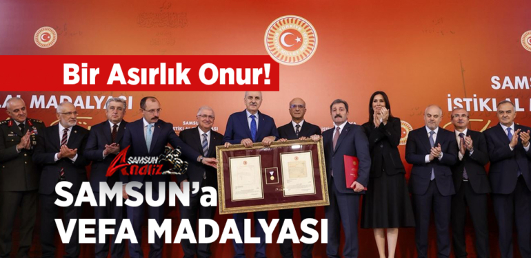 Samsun’un Mavnacılarına 101 Yıl Sonra İstiklal Madalyası