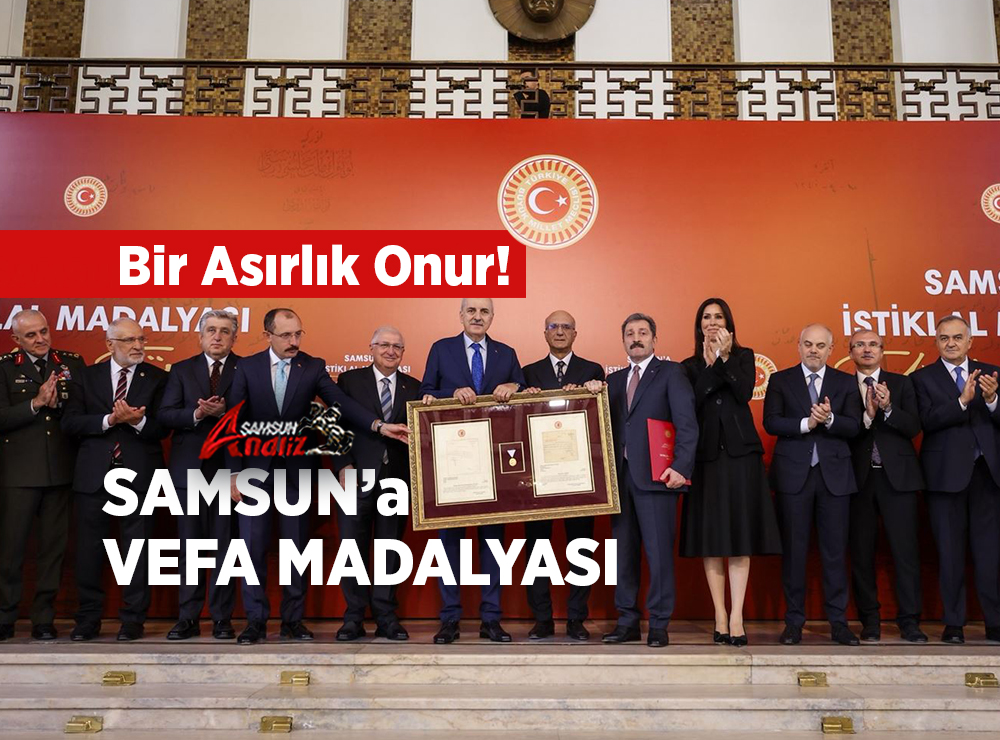 Samsun’un Mavnacılarına 101 Yıl Sonra İstiklal Madalyası
