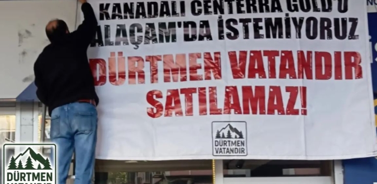 Alaçam’da Maden Tepkisi Büyüyor