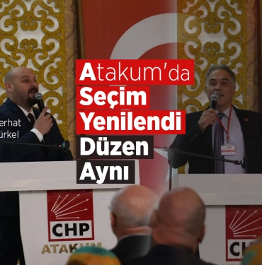 CHP Atakum'da Seçim Yenilendi Düzen Aynı