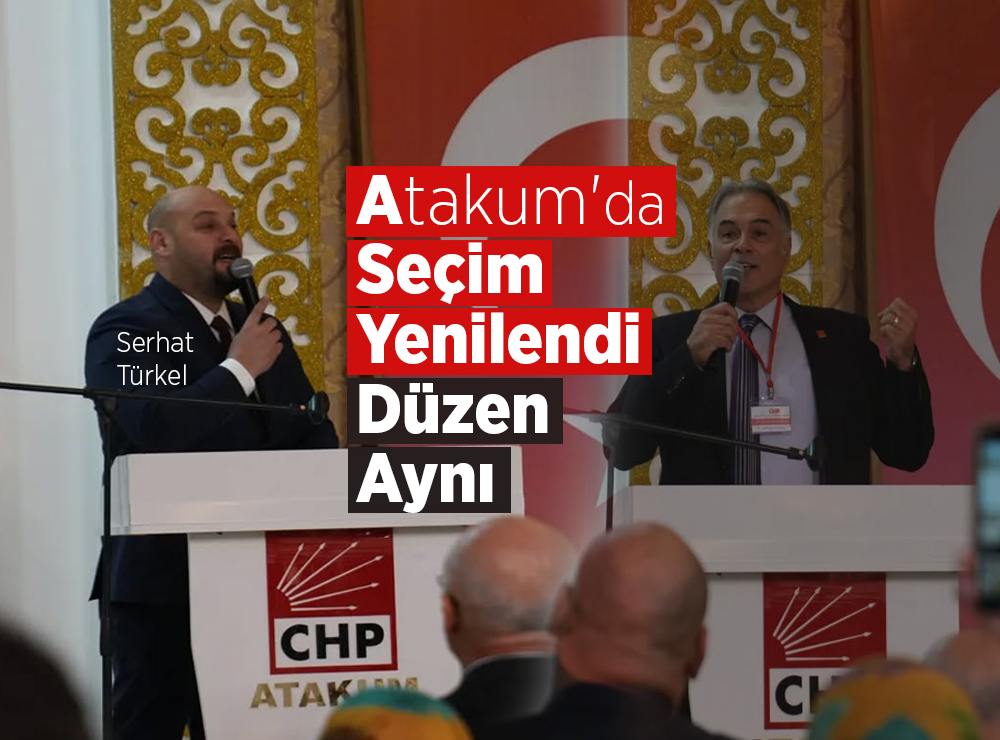 CHP Atakum'da Seçim Yenilendi Düzen Aynı