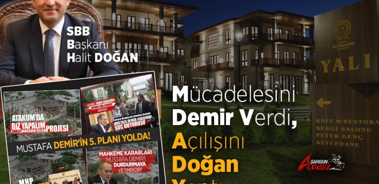 Eski Yalı Kafe’nin Yerine Yapılan “Yalı” Hizmete Girdi