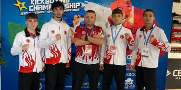 İlkadım Belediyesporlu Sporcular Avrupa’dan Dereceyle Döndü
