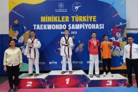 İlkadım Belediyesporlu Yusuf Demir Türkiye Şampiyonu