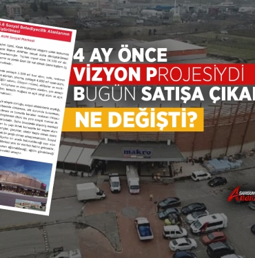 Samsun’da Eski Makro AVM Satışa Çıkarıldı