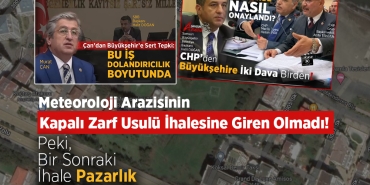 1,7 Milyarlık Meteoroloji Arsasına Alıcı Çıkmadı!