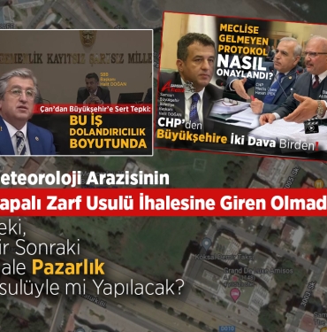 1,7 Milyarlık Meteoroloji Arsasına Alıcı Çıkmadı!