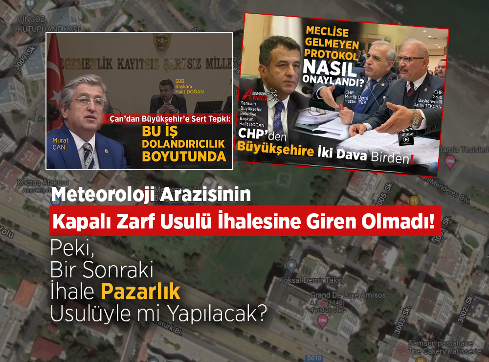 1,7 Milyarlık Meteoroloji Arsasına Alıcı Çıkmadı!
