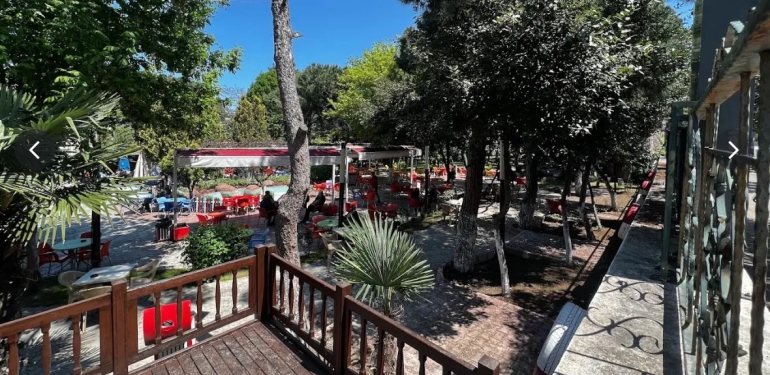 Gazi Kafe Park Çalışmaları Başladı