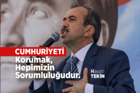 Hayati Tekin’den 29 Ekim Mesajı