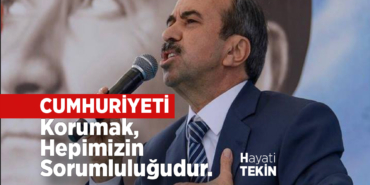 Hayati Tekin’den 29 Ekim Mesajı
