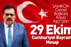 Kaya Aşçı’dan Cumhuriyet Bayramı Mesajı