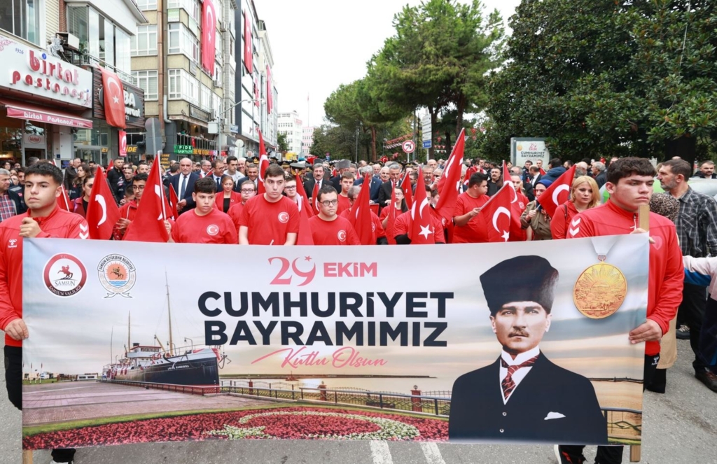 Samsun’da Cumhuriyet Coşkusu