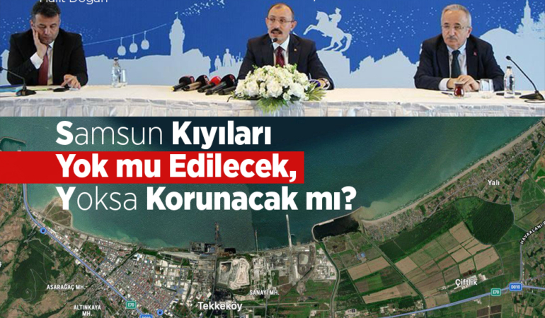 Samsun’da Kıyı Gerilimi Sürüyor