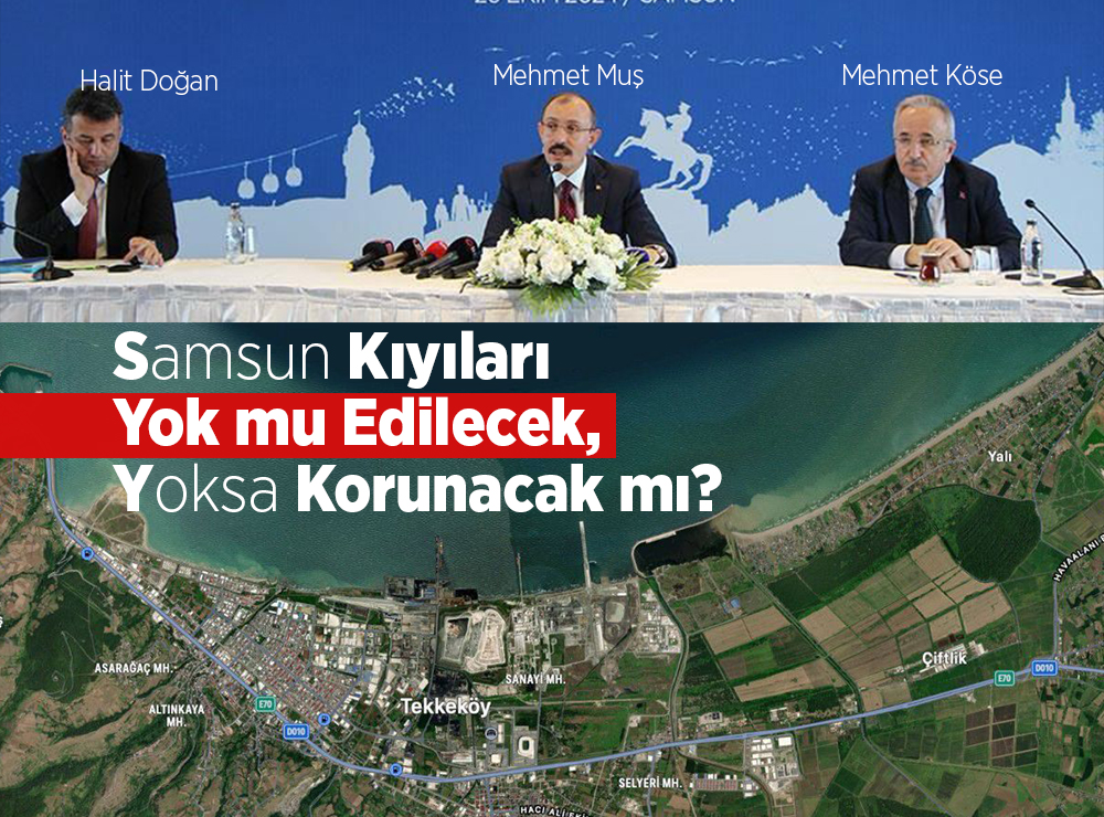 Samsun’da Kıyı Gerilimi Sürüyor