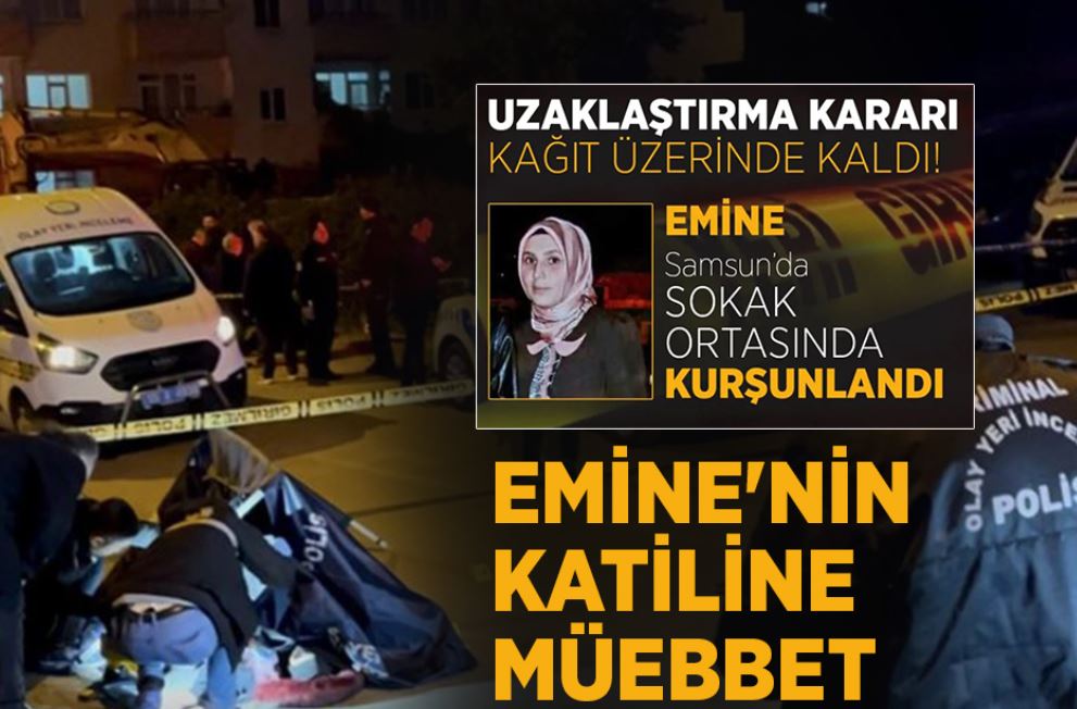 Canik’te Kan Donduran Cinayete Müebbet!