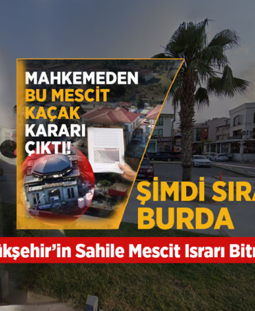 Halit Doğan’dan Yargıya Rağmen Mescit Israrı