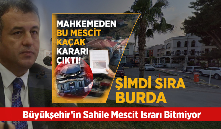 Halit Doğan’dan Atakum Sahilinde Mescit Israrı