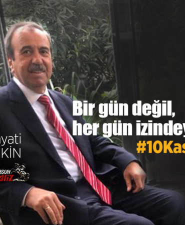 Hayati Tekin’den 10 Kasım Mesajı