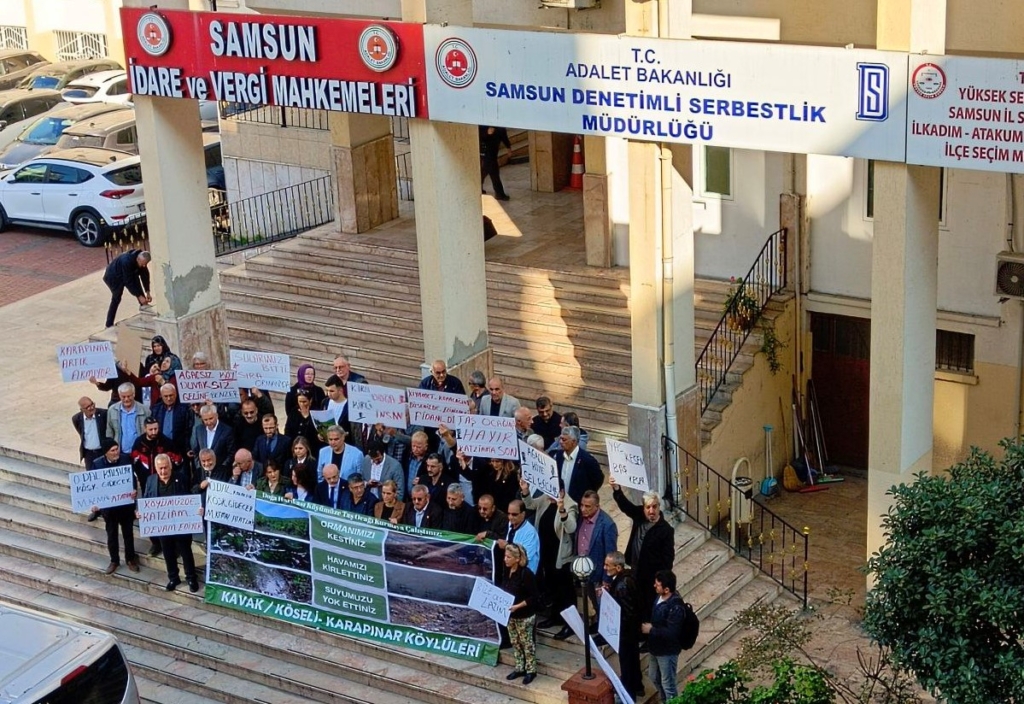 Kavak’ta Mahkeme Kararına Rağmen Taş Ocağı!