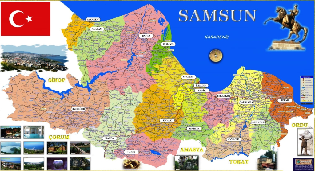 Samsun Haritası