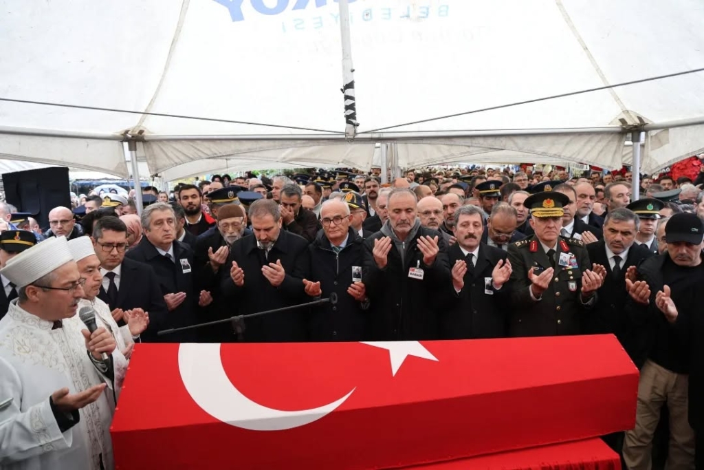 Samsun Şehidini Gözyaşlarıyla Uğurladı