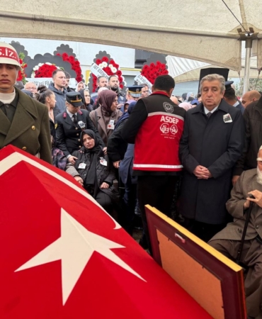 Samsun Şehidini Gözyaşlarıyla Uğurladı