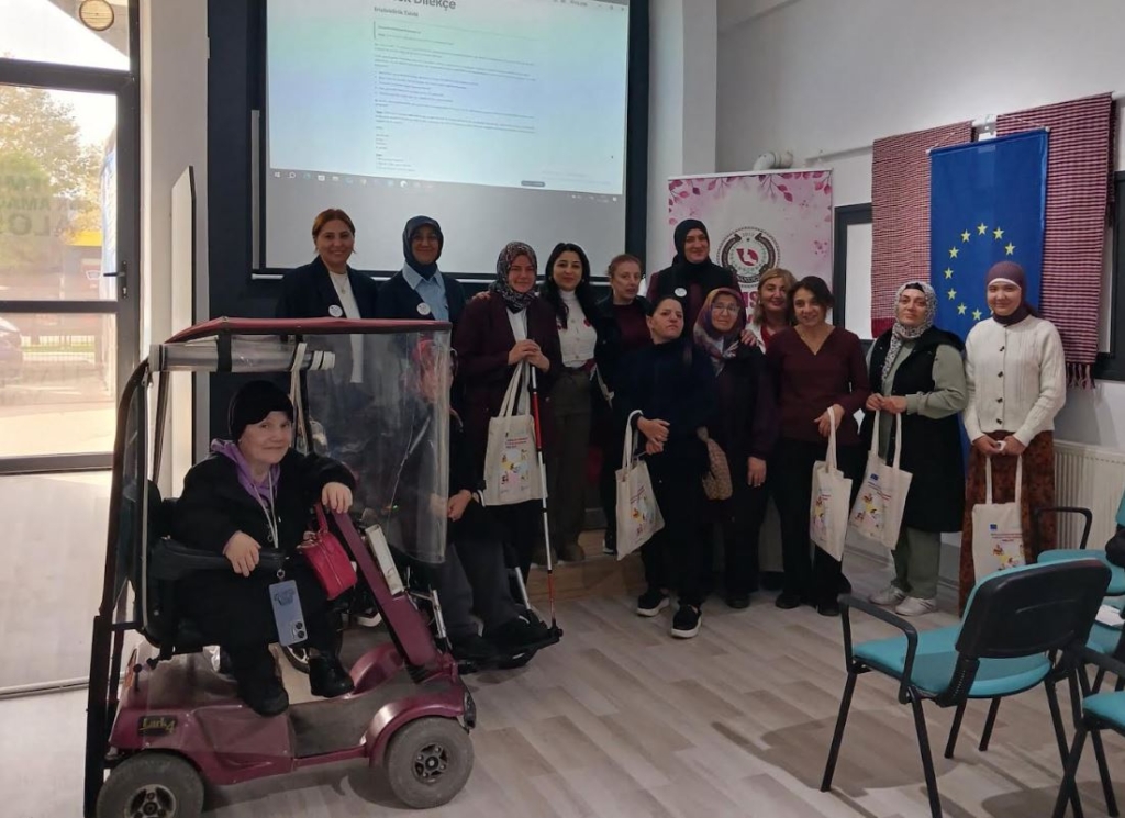 Samsun’da Engelli Kadınların Güçlenmesi İçin Örnek Proje