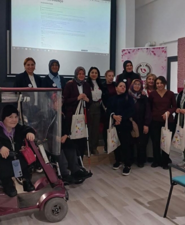 Samsun’da Engelli Kadınların Güçlenmesi İçin Örnek Proje