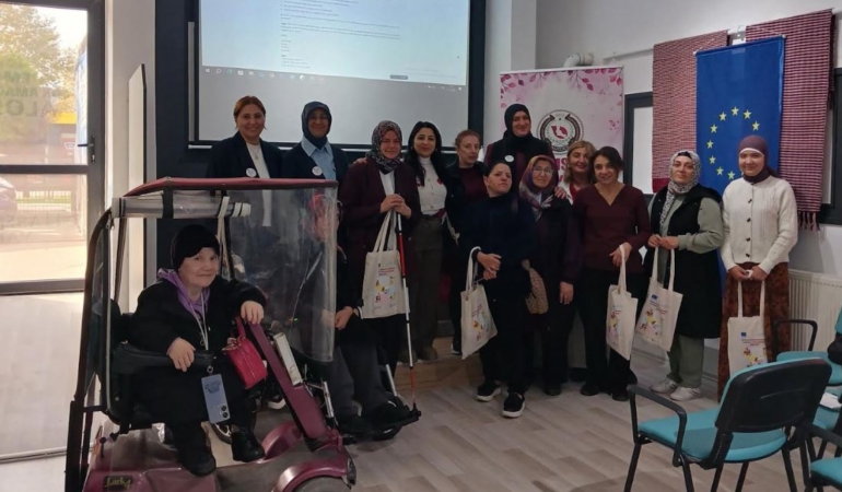 Samsun’da Engelli Kadınların Güçlenmesi İçin Örnek Proje