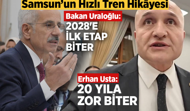 TBMM’de Samsun Hızlı Tren Tartışması