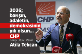 CHP Grup Başkan Vekili Atila Tekcan’dan Yeni Yıl Mesajı