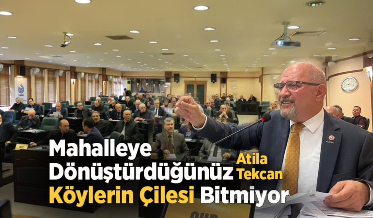 Mahalleye Dönüştürdüğünüz Köylerin Bitmeyen Çilesi